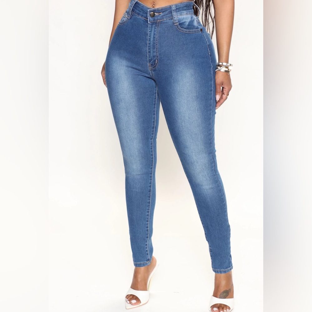 high waisted skinny jeans